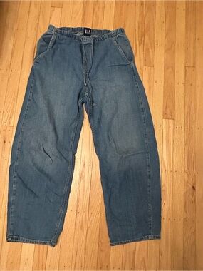 GAP Barrel Medium Blue denim